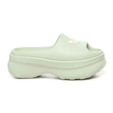 adidas adiFOM Stan Smith Platform Slide 'Linen Green'