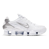 Nike Shox TL 'White / Metallic Silver / Max Orange'