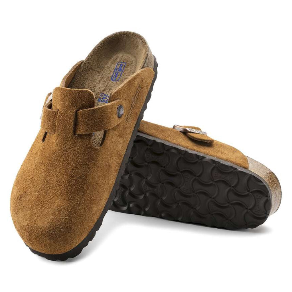 Birkenstock Boston Soft Footbed Suede 'Mink'