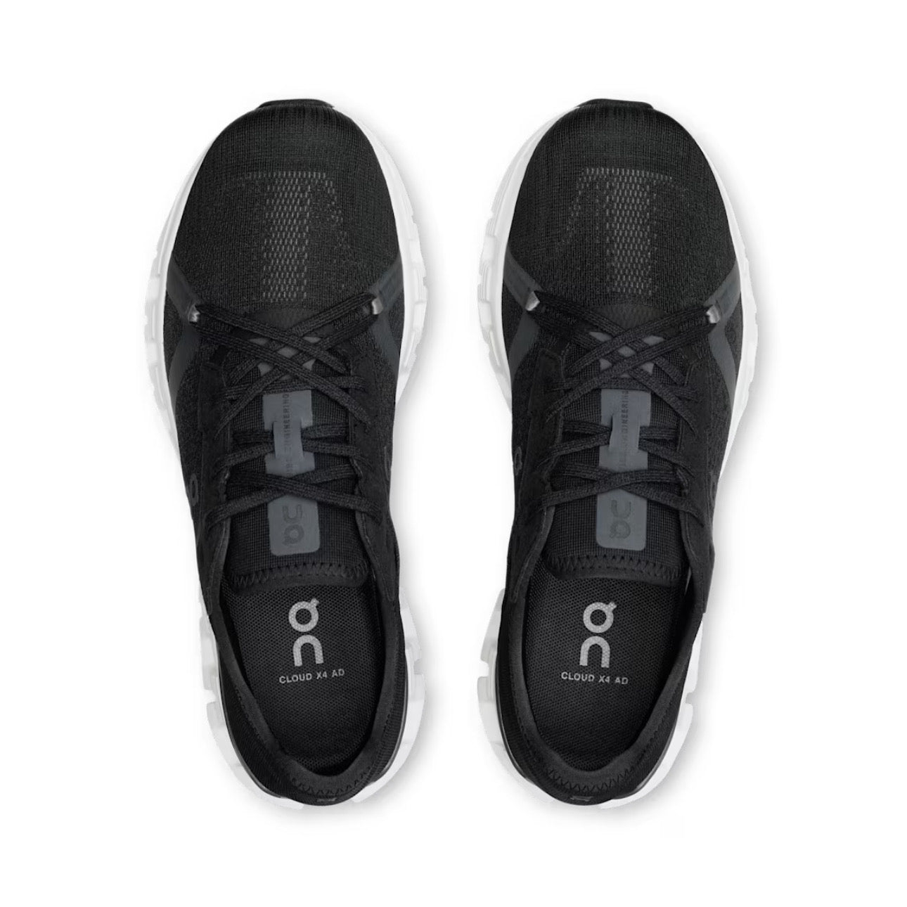 ON Cloud X 4 AD 'Black / Asphalt'