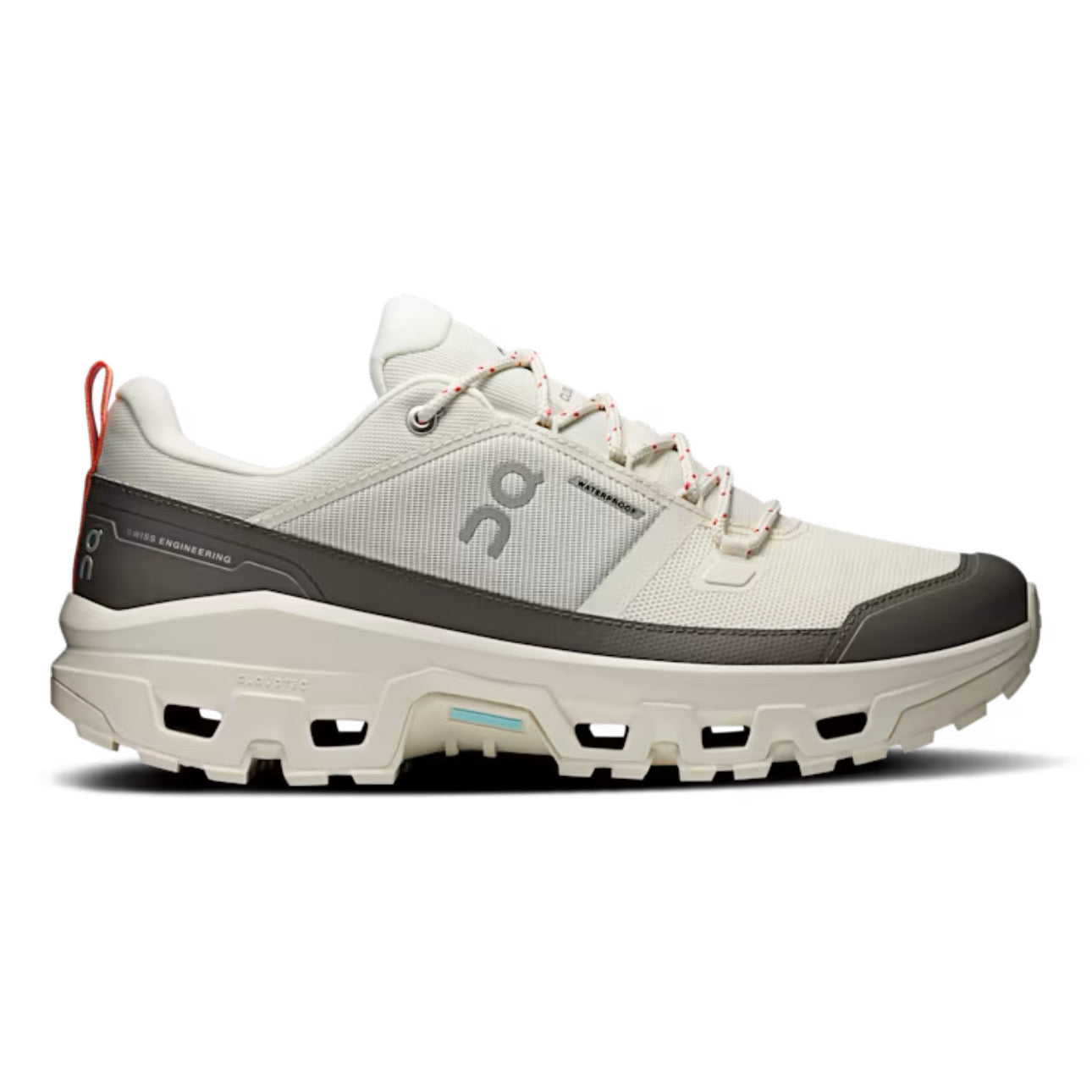 ON Cloudrock Low Waterproof 'Ivory / Ivory'