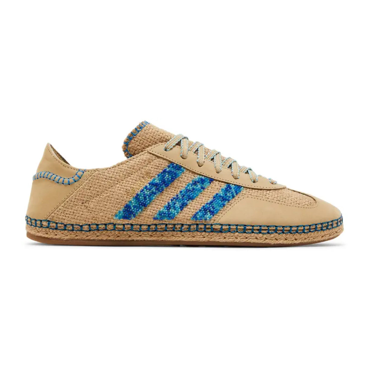 CLOT x adidas Gazelle 'Linen Khaki / Light Blue'