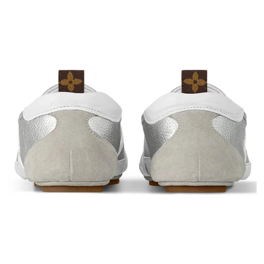 Louis Vuitton LV Sneakerina Metallic grained calf leather