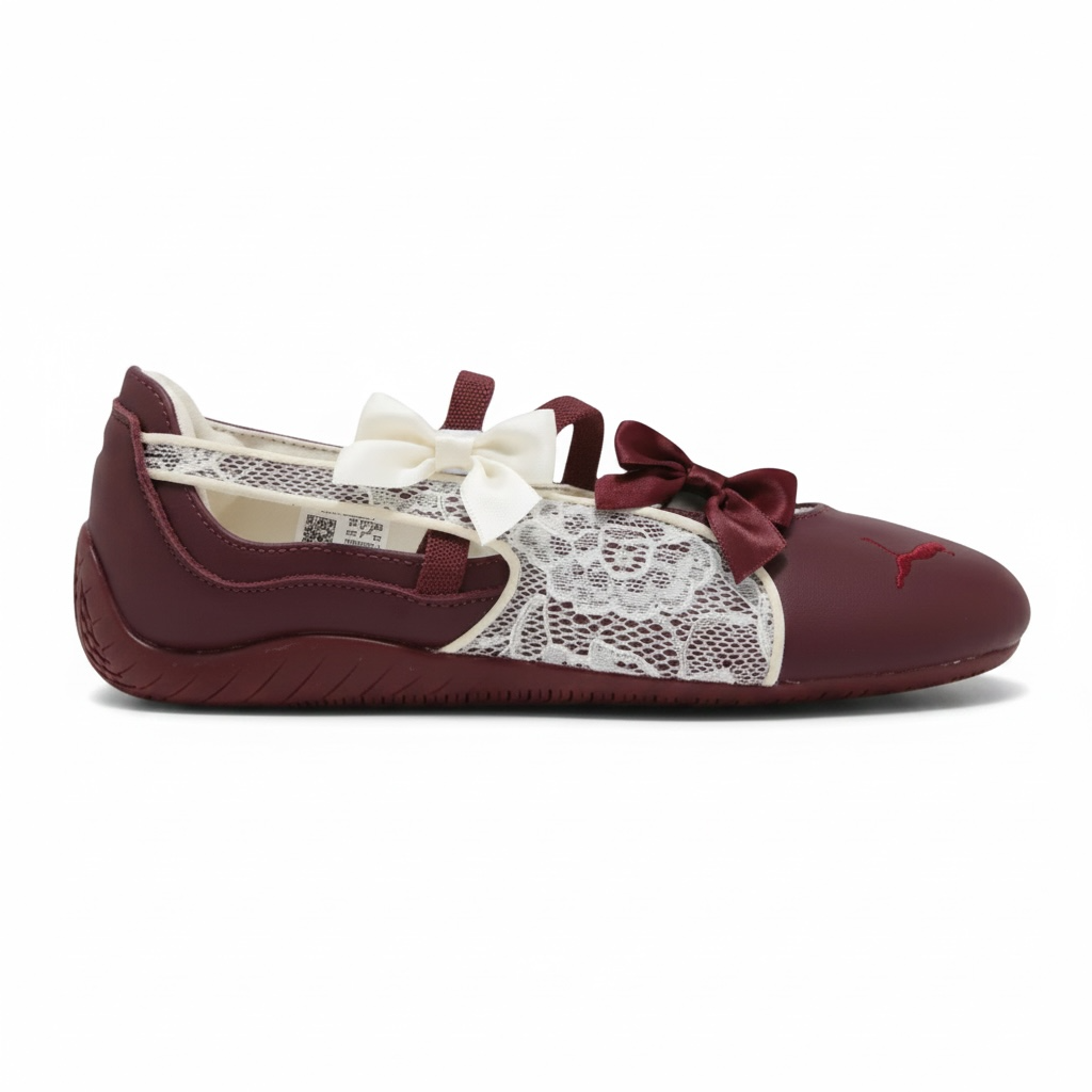 PUMA Speedcat Ballet Lace Ribbon 'Maroon'
