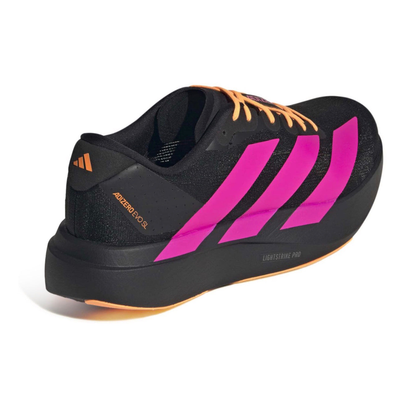 adidas Adizero Evo SL 'Core Black / Lucid Pink / Orange'