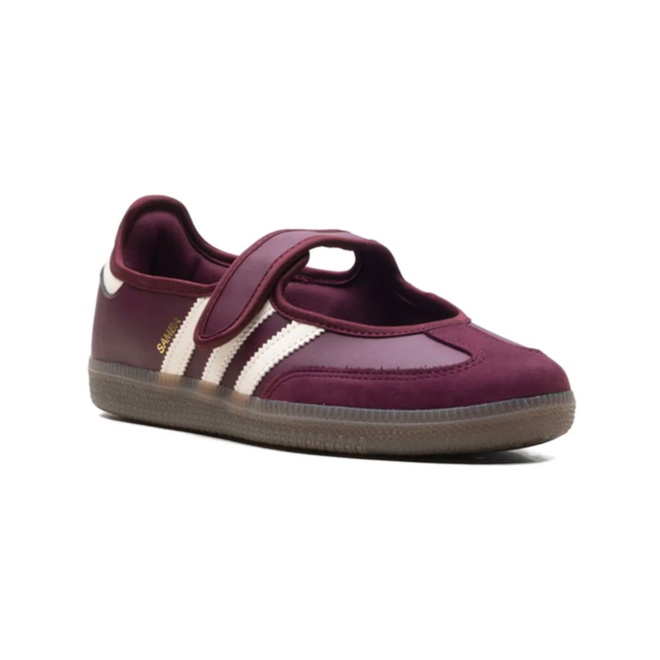 adidas Samba Mary Jane 'Maroon / Cream White / Gold Metallic'