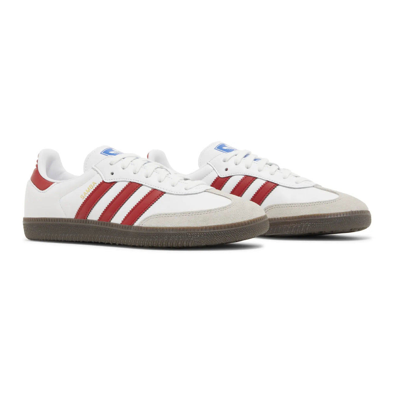adidas Samba OG 'Cloud White / Better Scarlet'