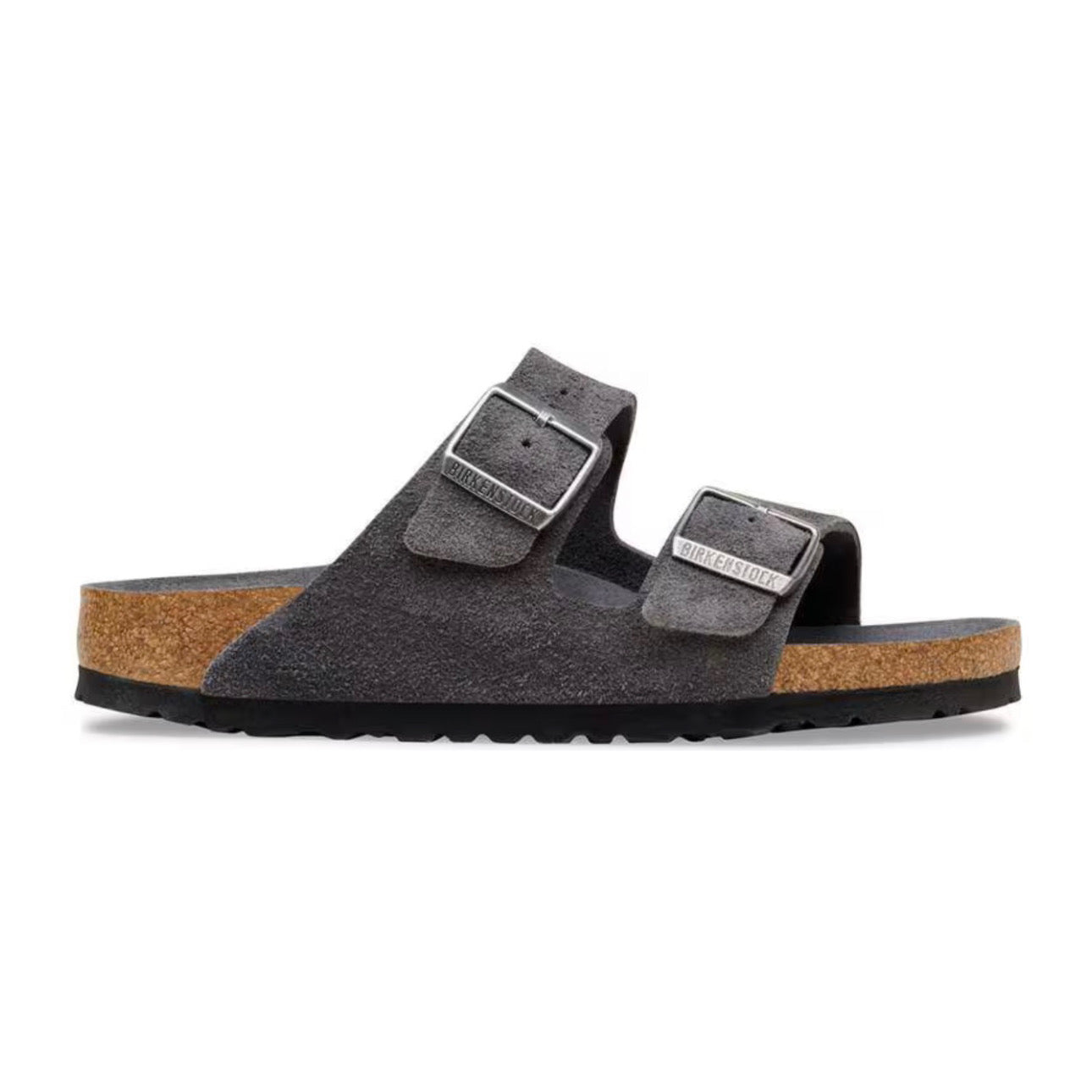 Birkenstock Arizona Soft Footbed Suede 'Charcoal Tonal'