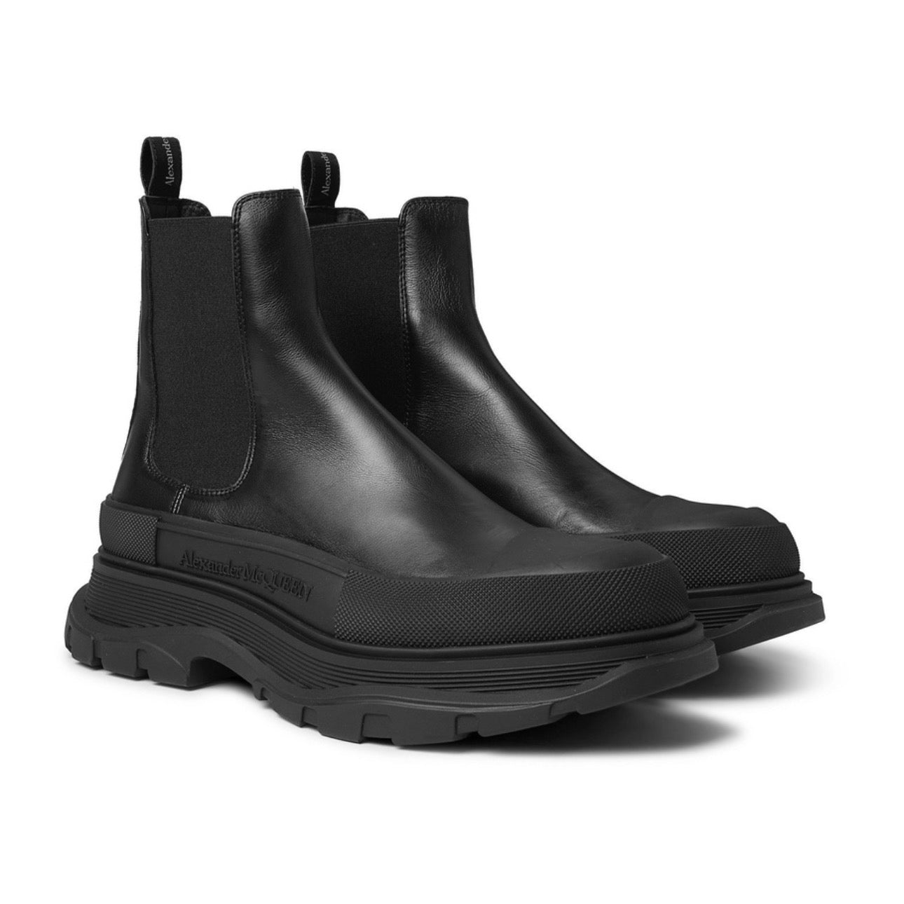 Alexander McQueen Tread Slick Chelsea Boot 'Black'