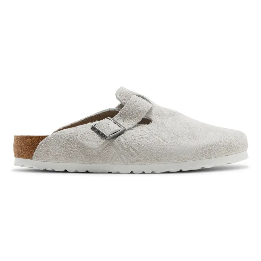 Stüssy x Birkenstock Boston Shaggy 'Bone'