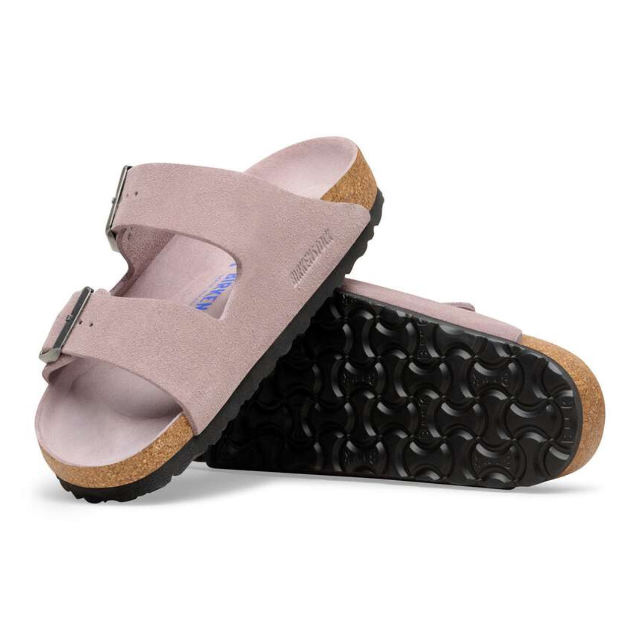 Birkenstock Arizona Soft Footbed Suede 'Faded Purple Tonal'