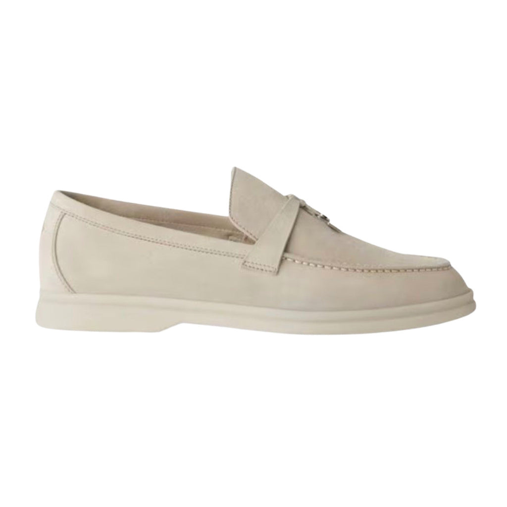 Loro Piana Summer Charms Walk Loafer 'Powder Pearl'