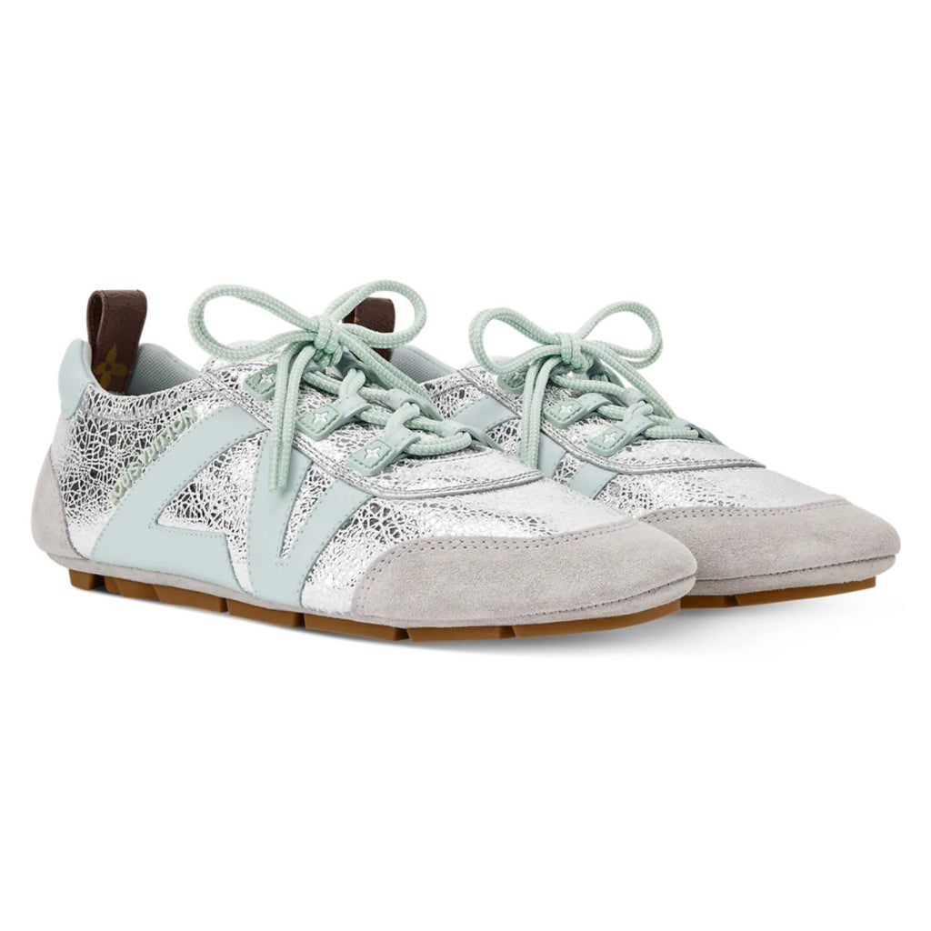 Louis Vuitton LV Sneakerina Leather Patterned 'Blue'