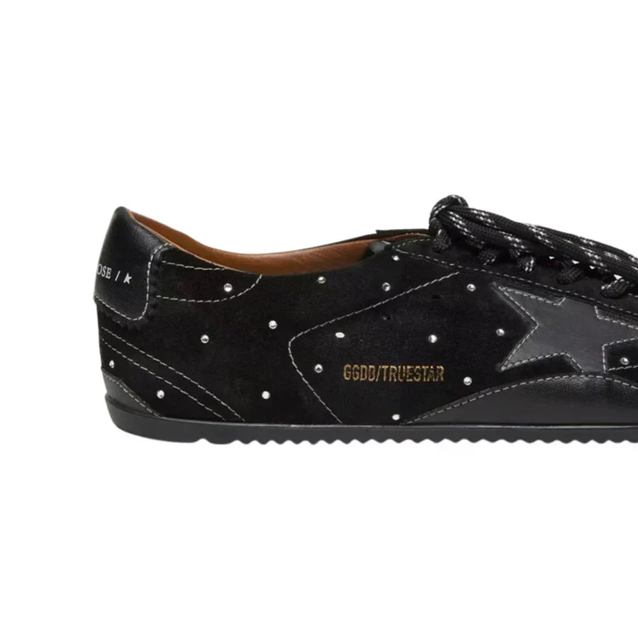 Golden Goose True-Star 'Black Suede / Swarovski'