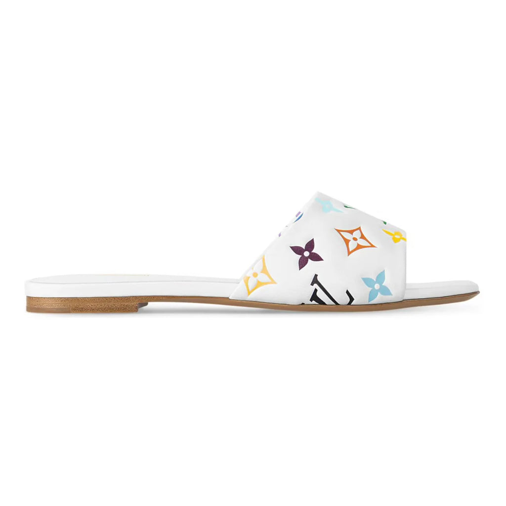 Takashi Murakami x Louis Vuitton 6AM Flat Mule 'Multicolour Monogram'