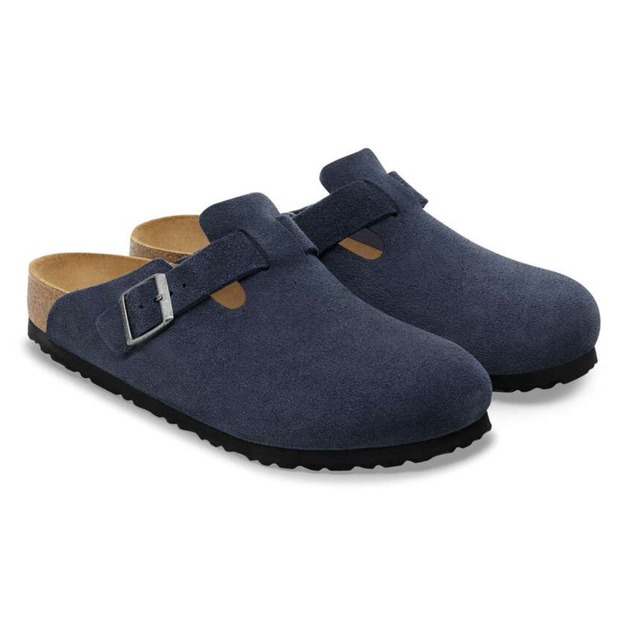 Birkenstock Boston Soft Footbed Suede 'New Navy'