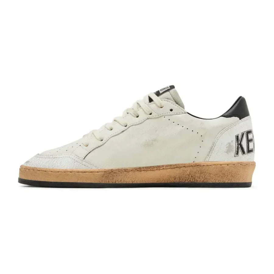 Golden Goose Ball Star 'White Nappa / Black'