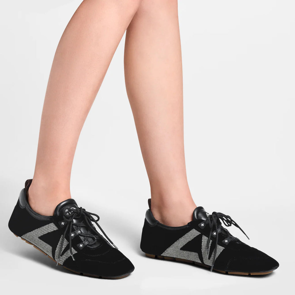 Louis Vuitton LV Sneakerina 'Black / Silver'