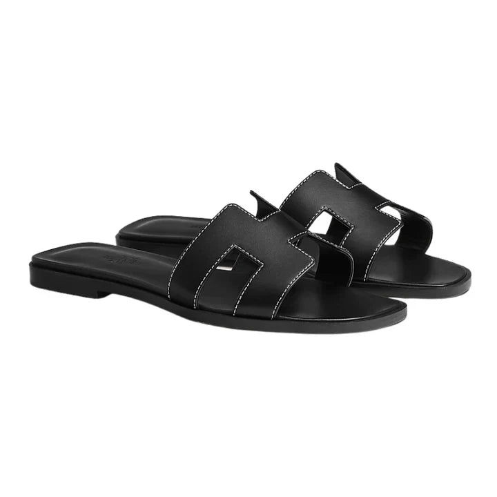 Hermès Oran Calfskin 'Noir'