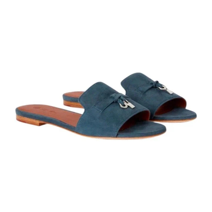 Loro Piana Summer Charms Sandal 'Denim'