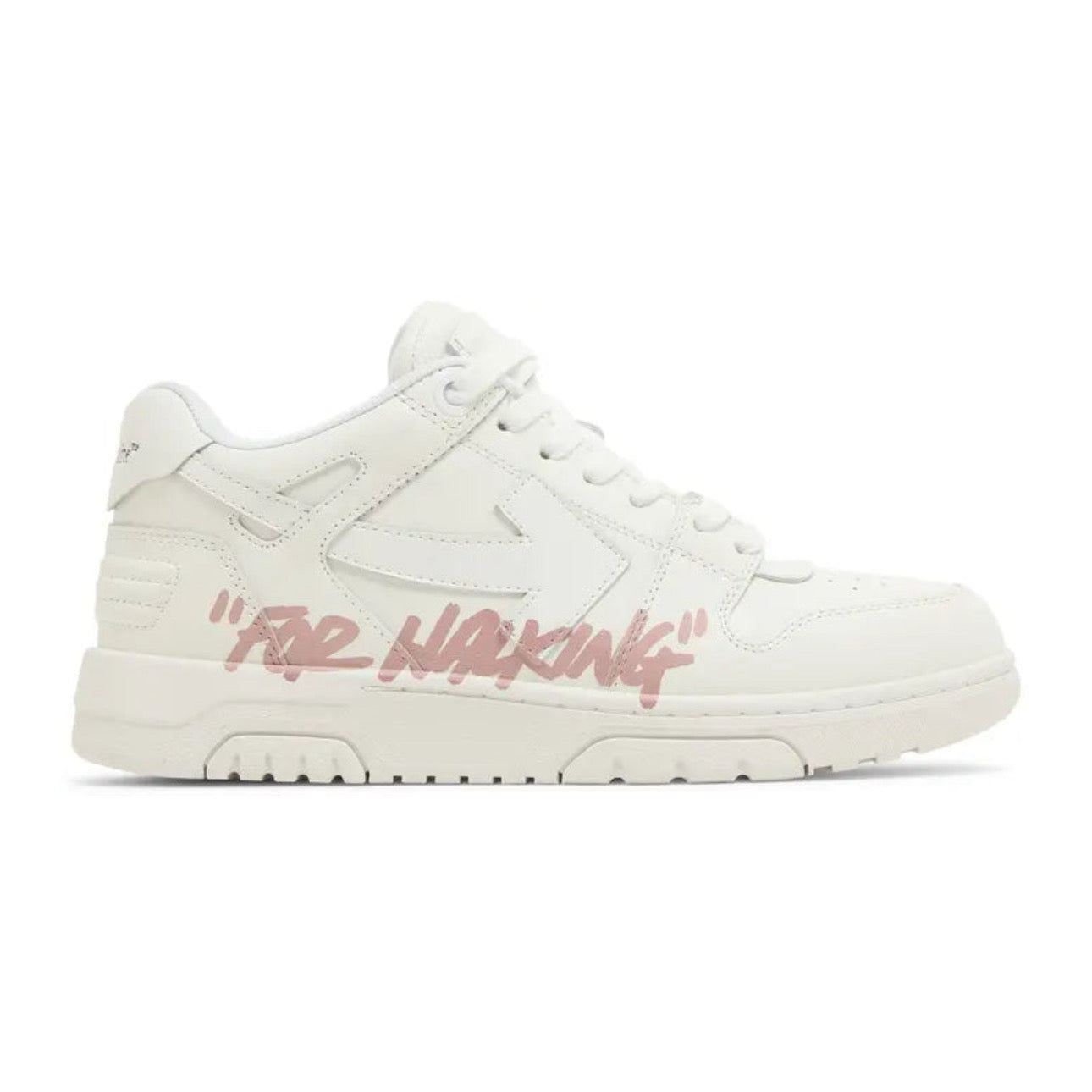 Off-White Out of Office 'For / Walking / White / Pink / White / Outsole'