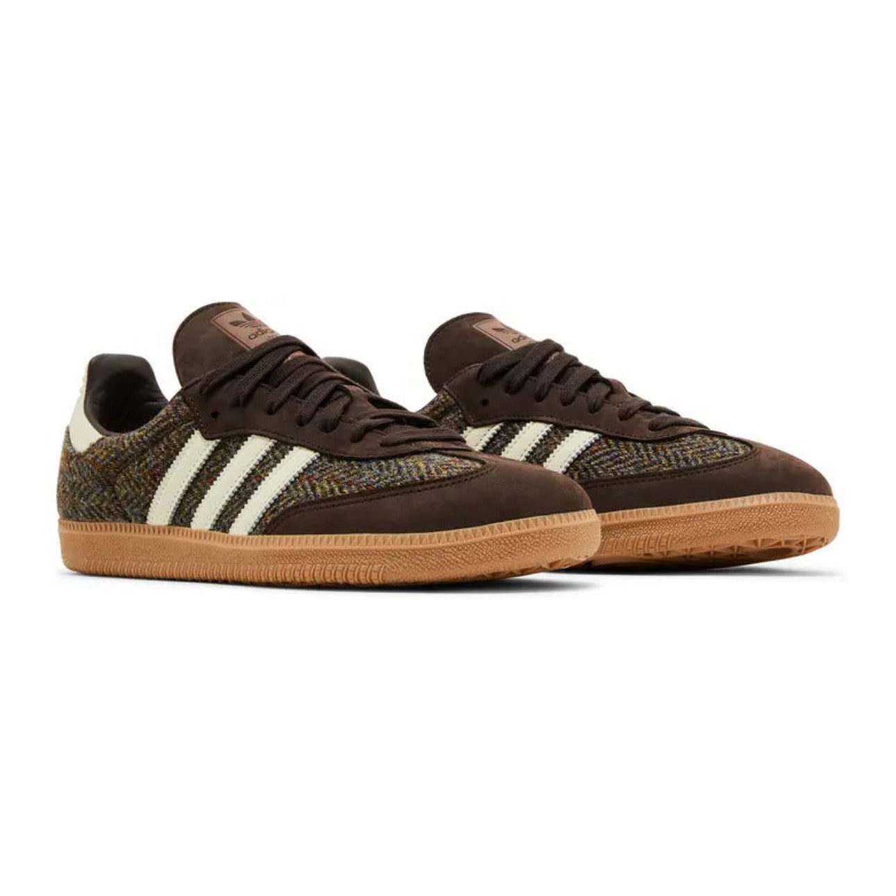 adidas Samba OG Tweed Pack 'Dark Brown'