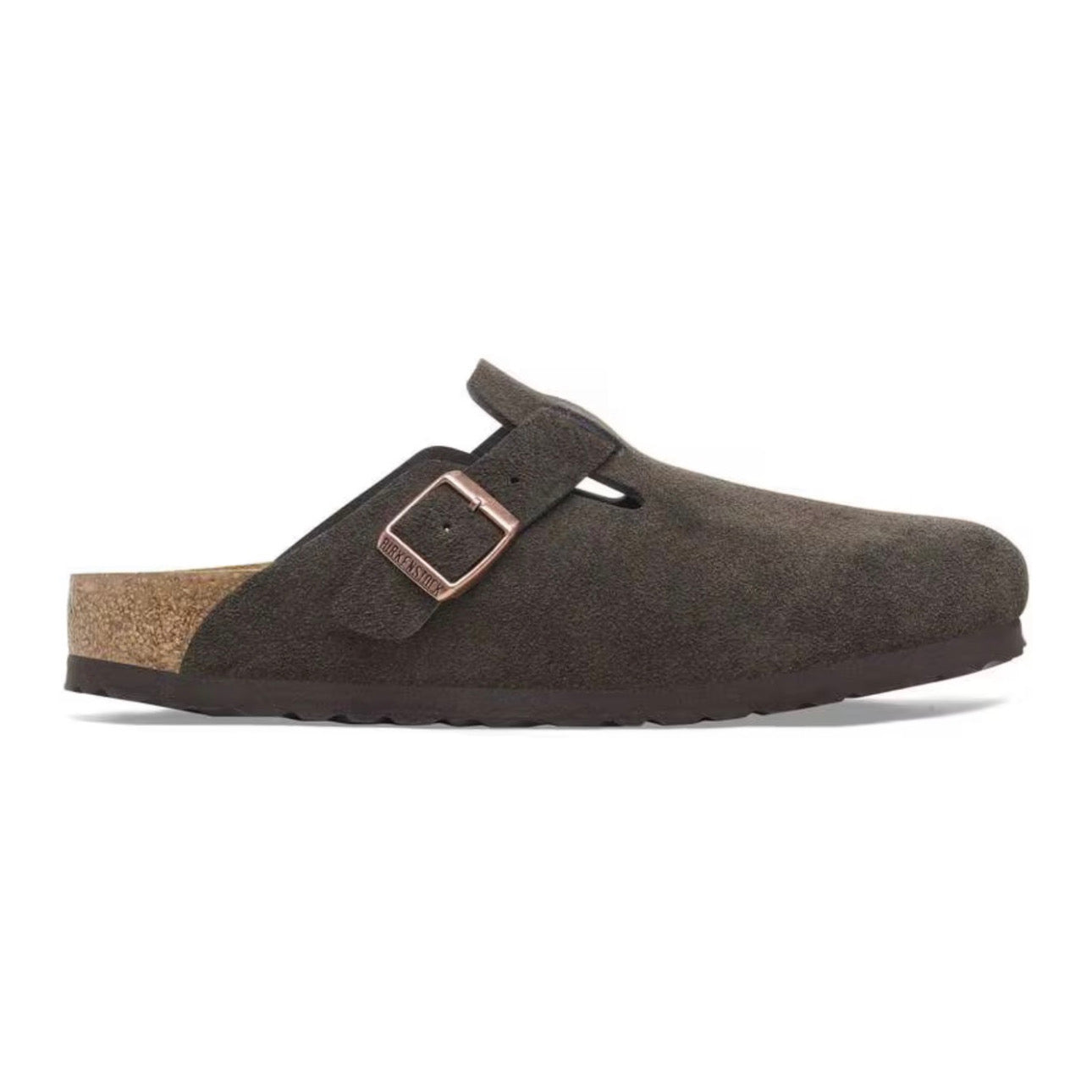 Birkenstock Boston Soft Footbed Suede 'Mocha'