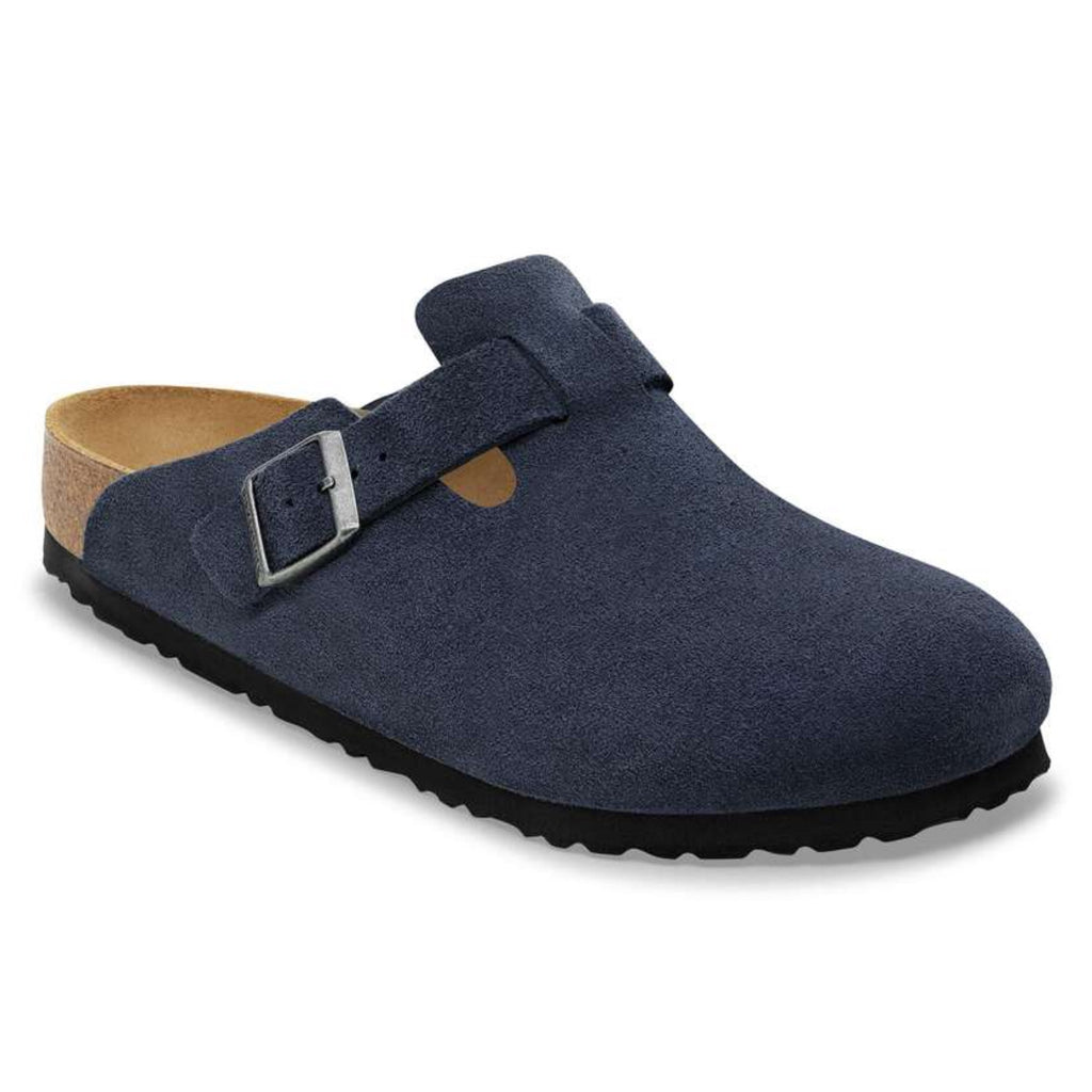 Birkenstock Boston Soft Footbed Suede 'New Navy'