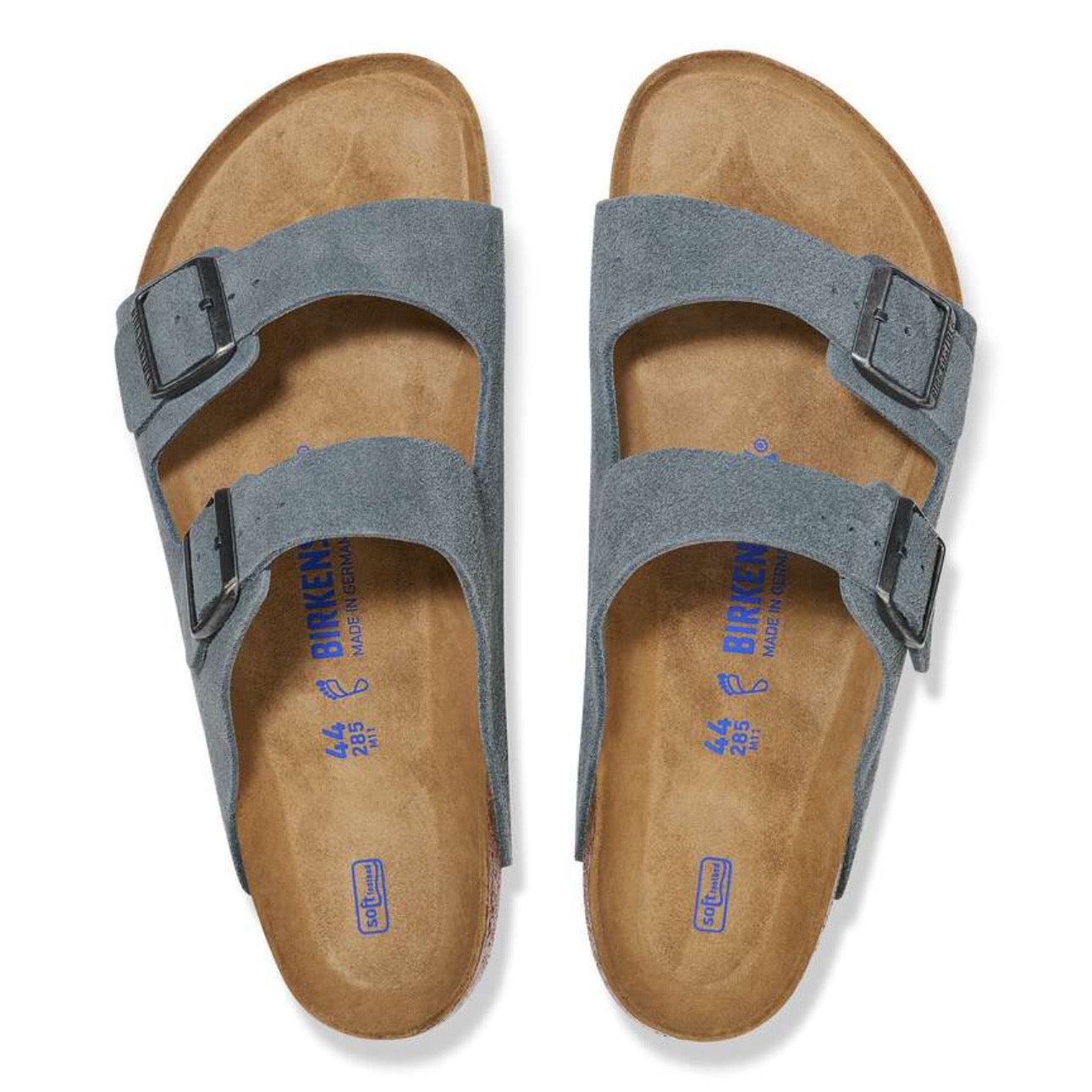 Birkenstock Arizona Soft Footbed Suede 'Basalt Grey'