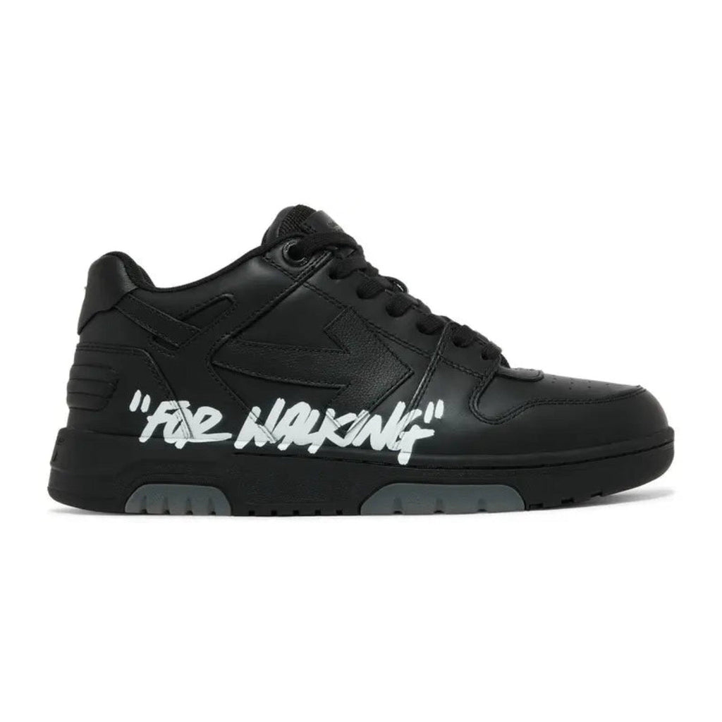 OFF-WHITE Out Of Office OOO For Walking Low Tops 'Black / White'