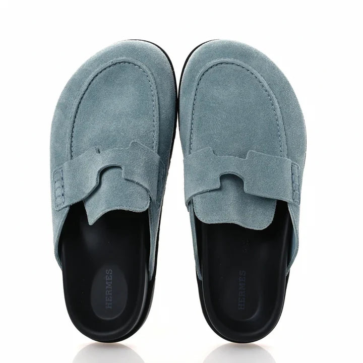 Hermès Go Mule 'Bleu Clair'
