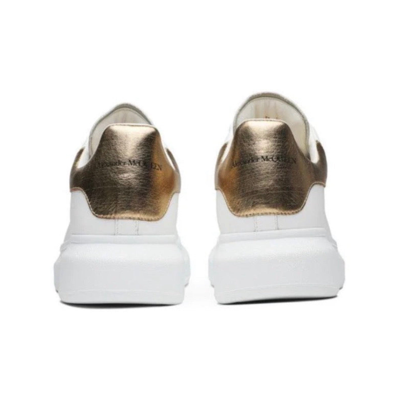 Alexander McQueen Oversized Sneaker 'White / Gold'