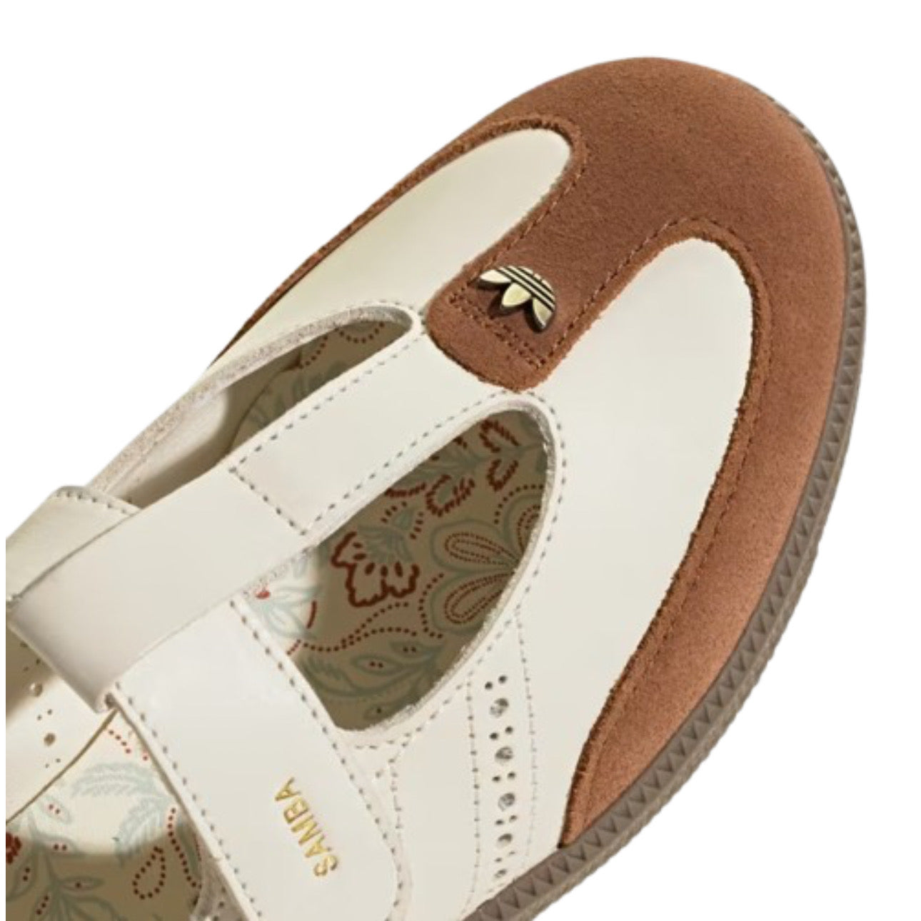 adidas Samba Jane Leather 'Summer Glow / Cloud White / Brown'