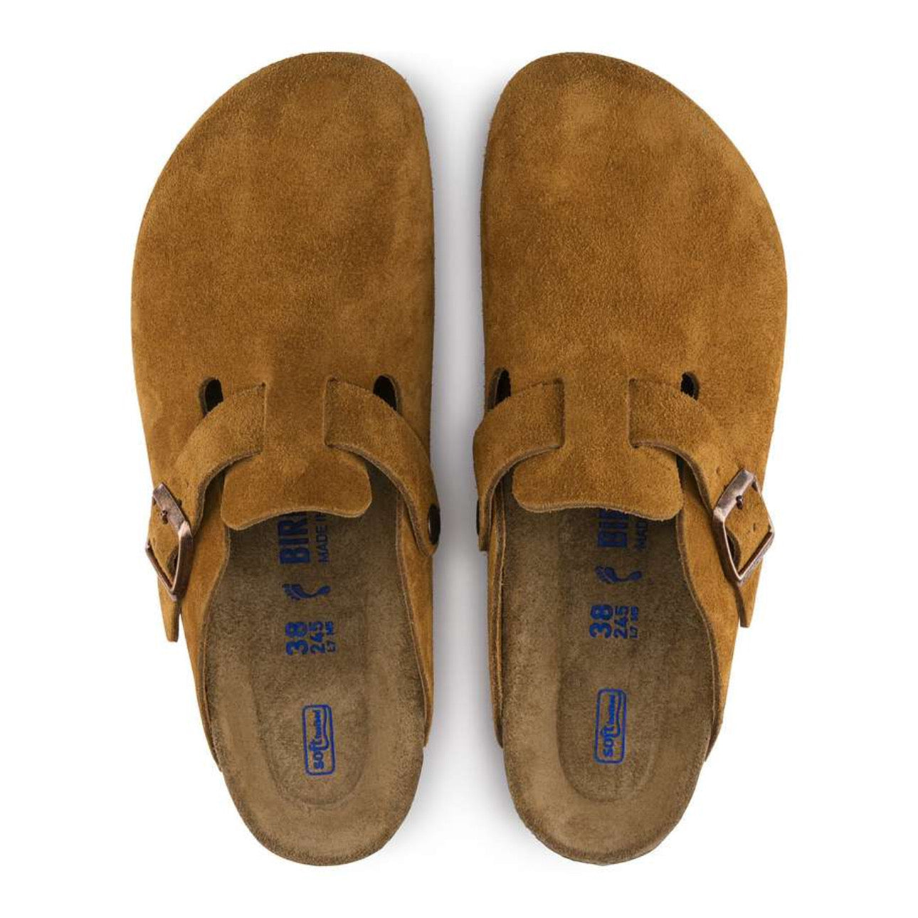 Birkenstock Boston Soft Footbed Suede 'Mink'