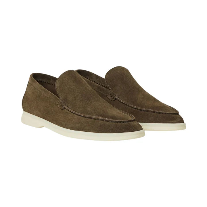 Loro Piana Summer Walk Loafer 'Grey Moss'