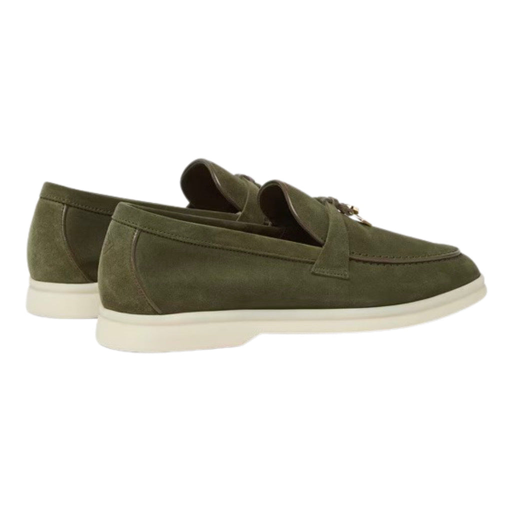 Loro Piana Summer Charms Walk Loafer 'Ribbon Green'
