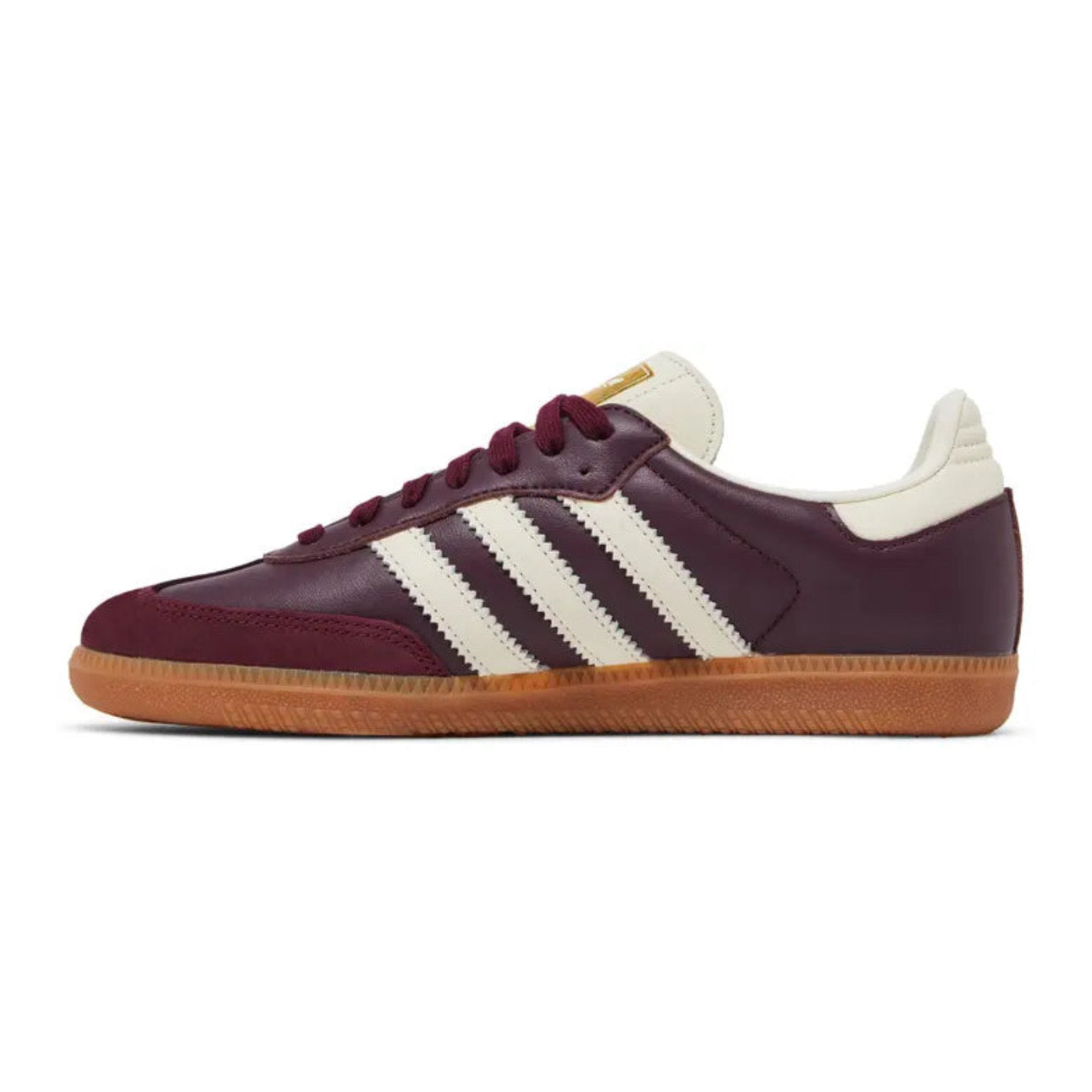 adidas Samba OG 'Maroon / Gold Metallic'