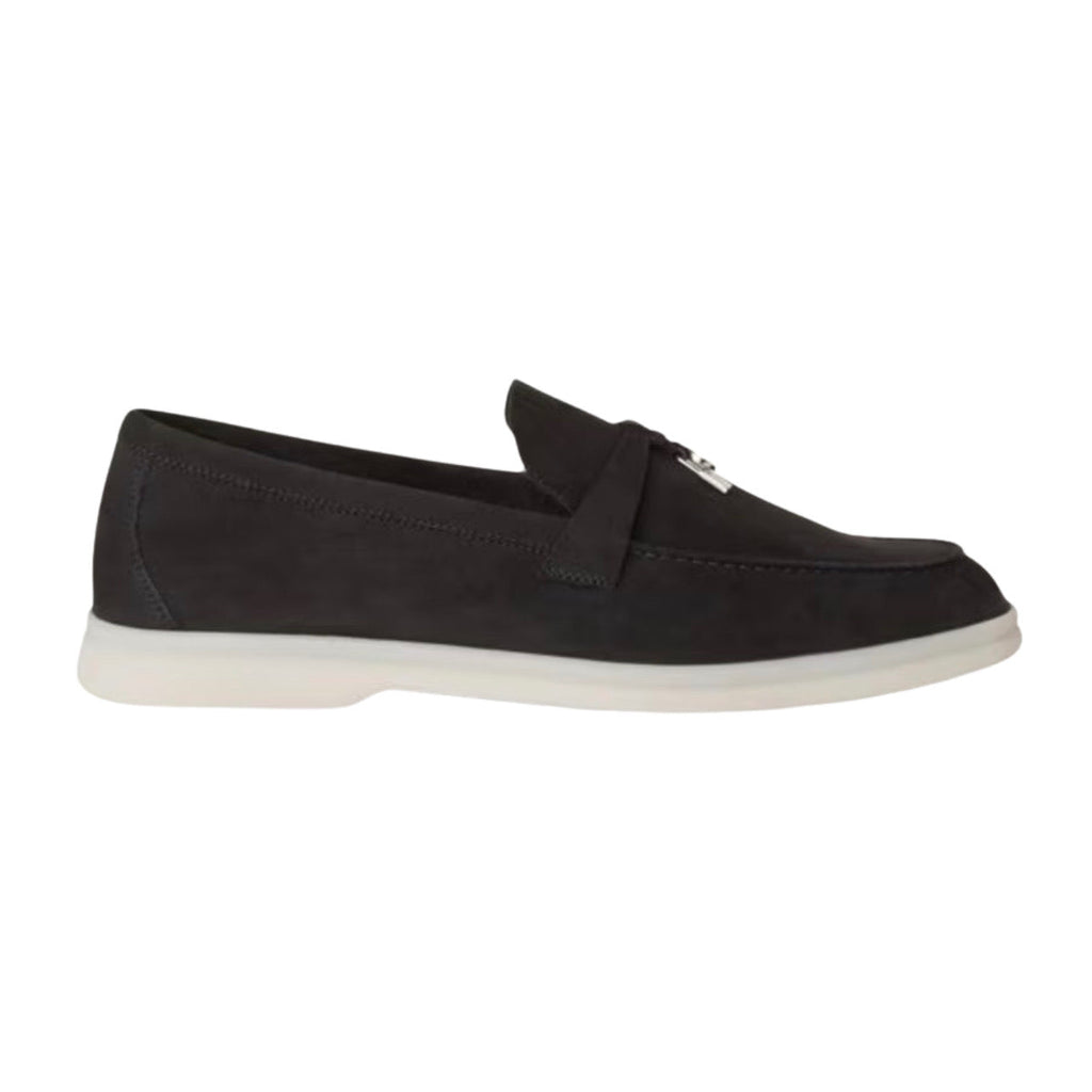 Loro Piana Summer Charms Walk Loafer 'Black'