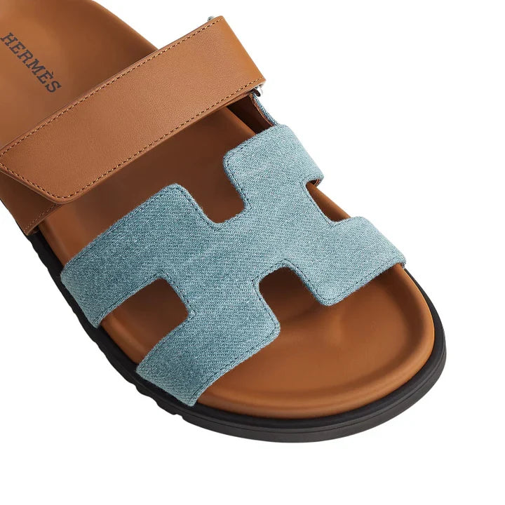 Hermès Chypre 'Naturel / Denim'