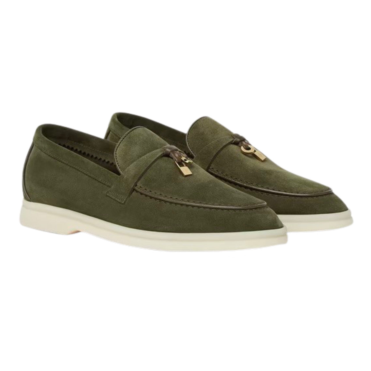 Loro Piana Summer Charms Walk Loafer 'Ribbon Green'