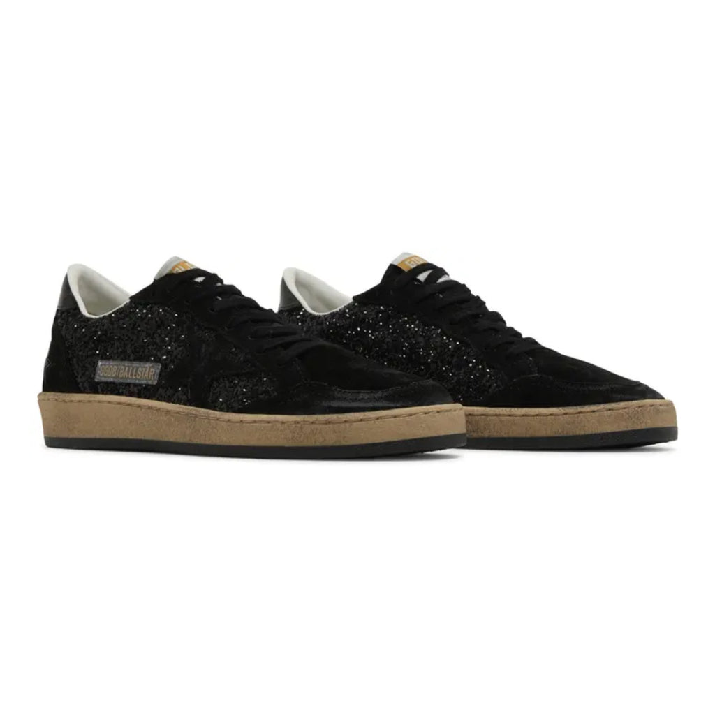 Golden Goose Ball Star 'Black Glitter'
