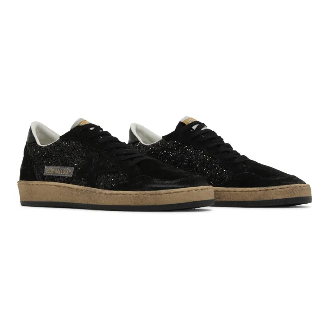 Golden Goose Ball Star 'Black Glitter'