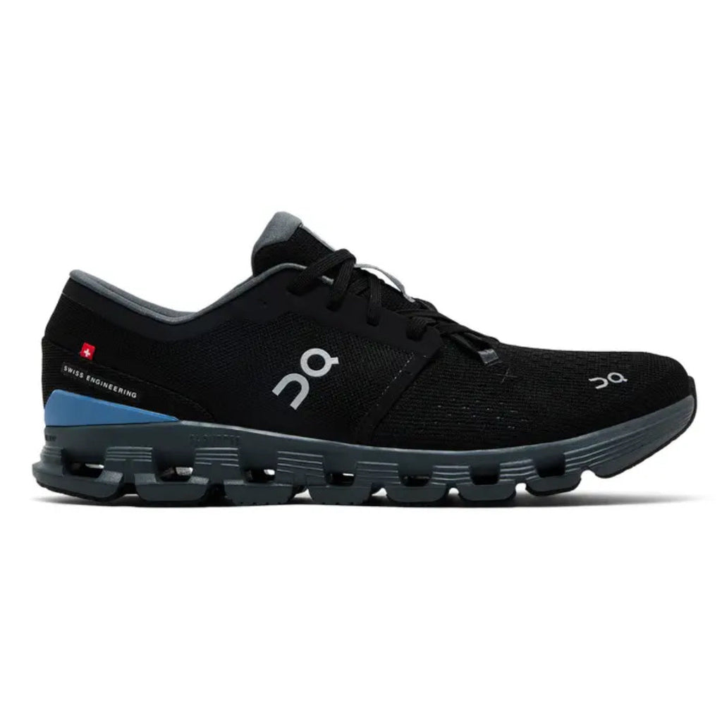 ON Cloud X 4 'Black / Chambray'