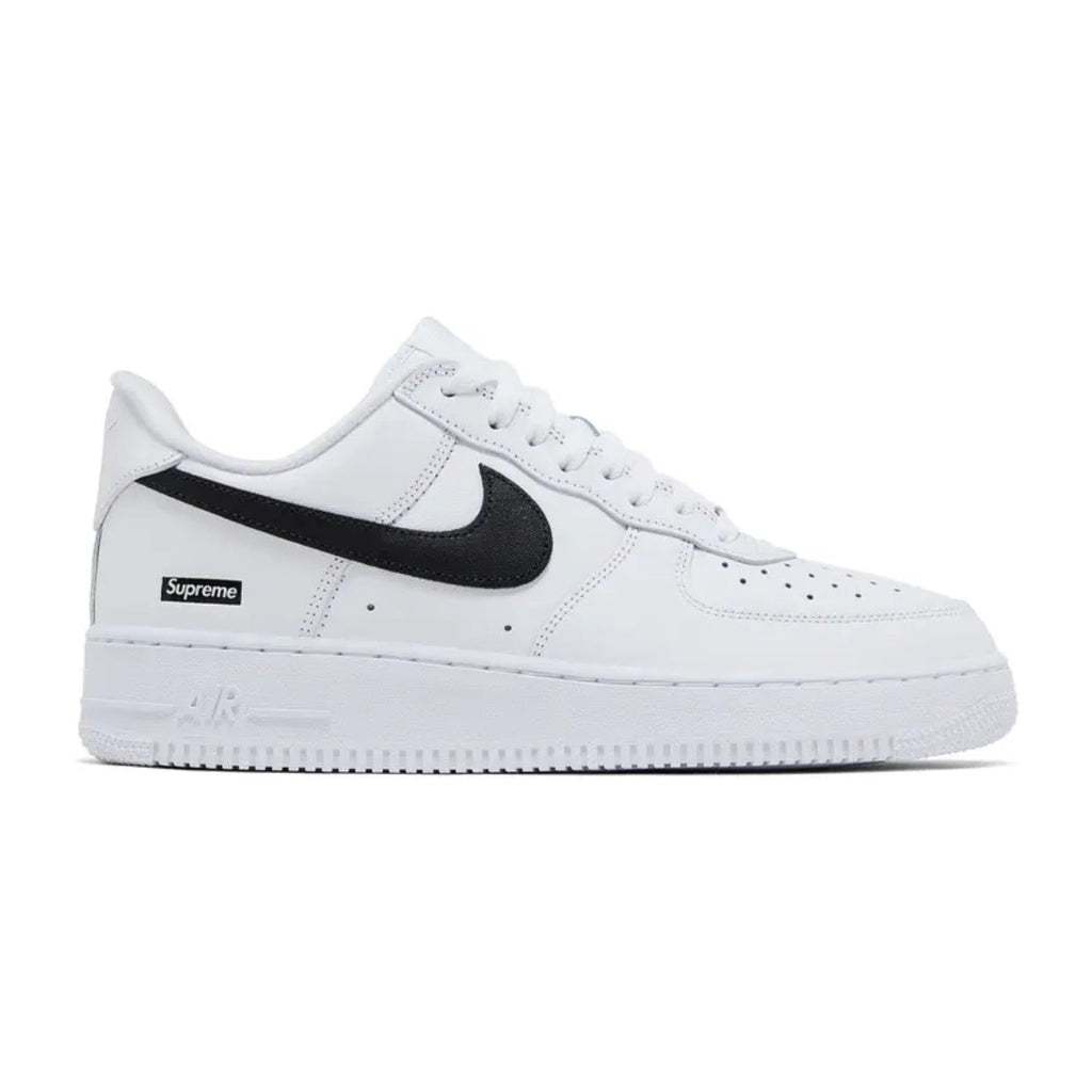 Supreme x Nike Air Force 1 Low 'Box / Logo / White / Black'