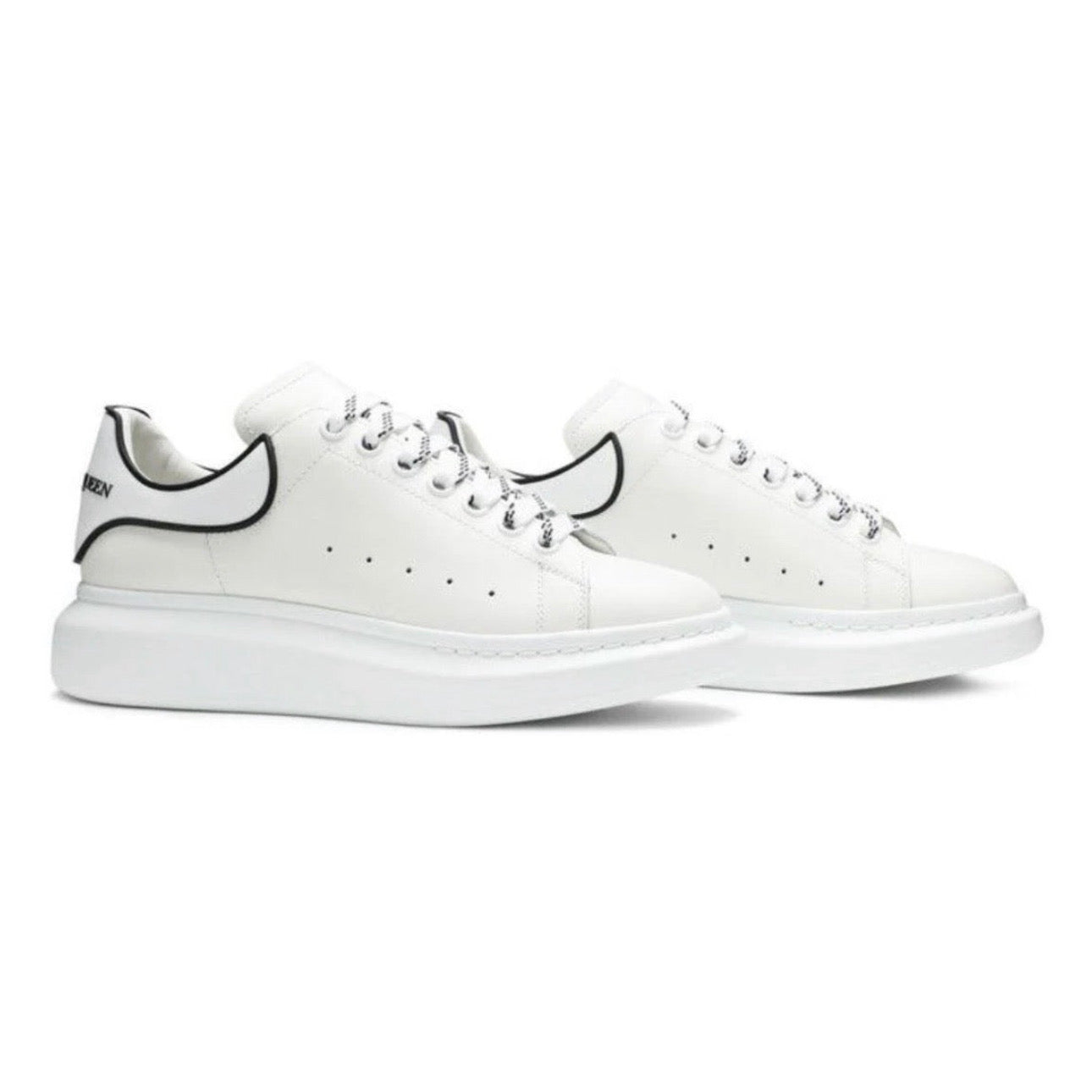 Alexander McQueen Oversized Sneaker 'White / Black Trim'