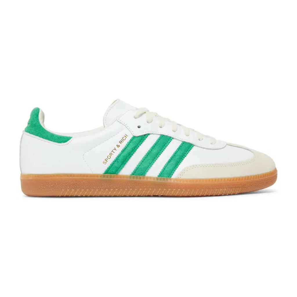 Sporty & Rich x adidas Samba OG 'White / Green'