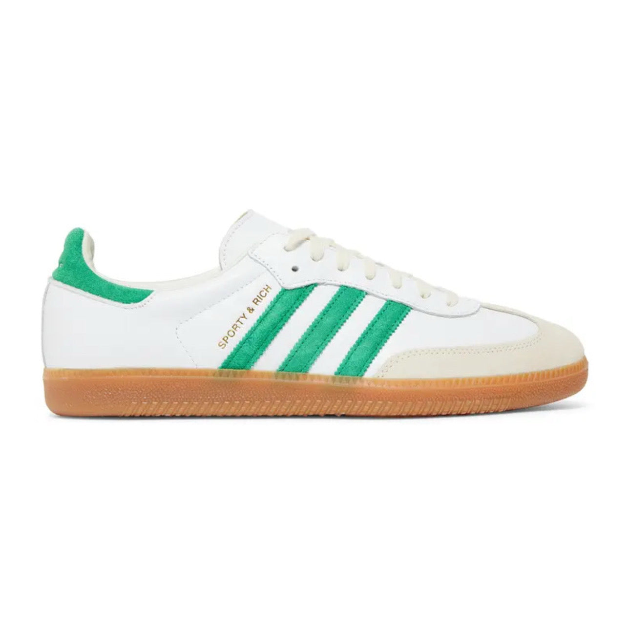 Sporty & Rich x adidas Samba OG 'White / Green'