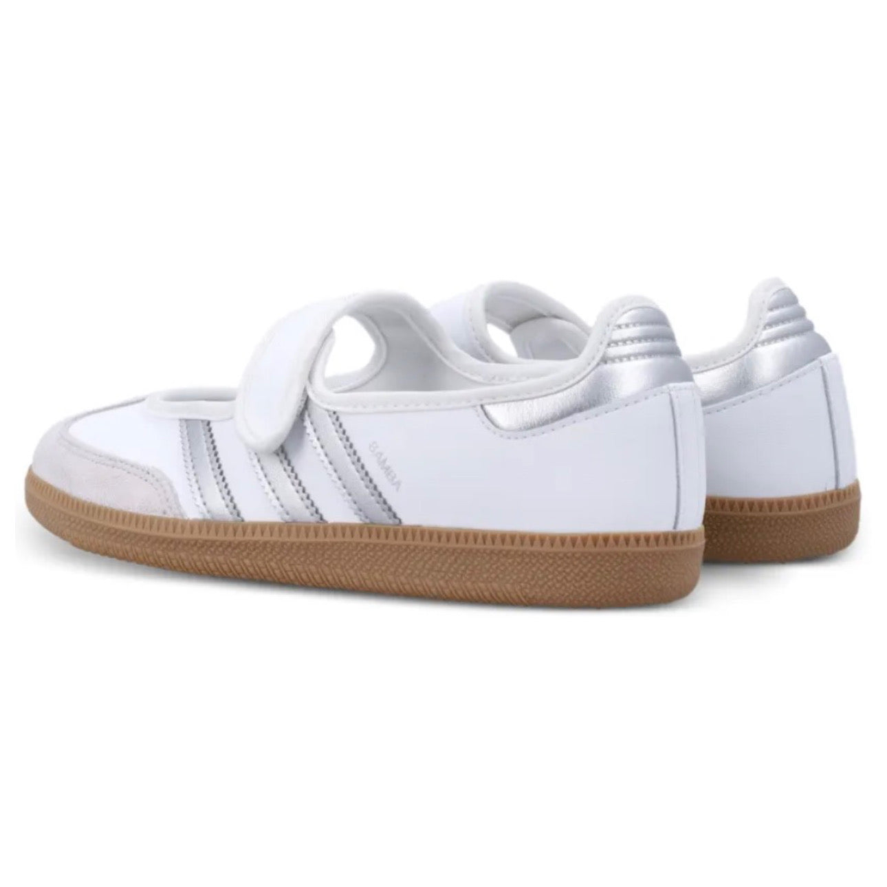 adidas Samba Jane 'Cloud White / Silver Metallic'