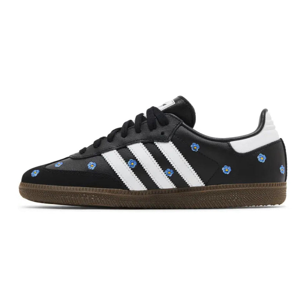 adidas Samba OG 'Core Black / Blue Floral Embroidery'