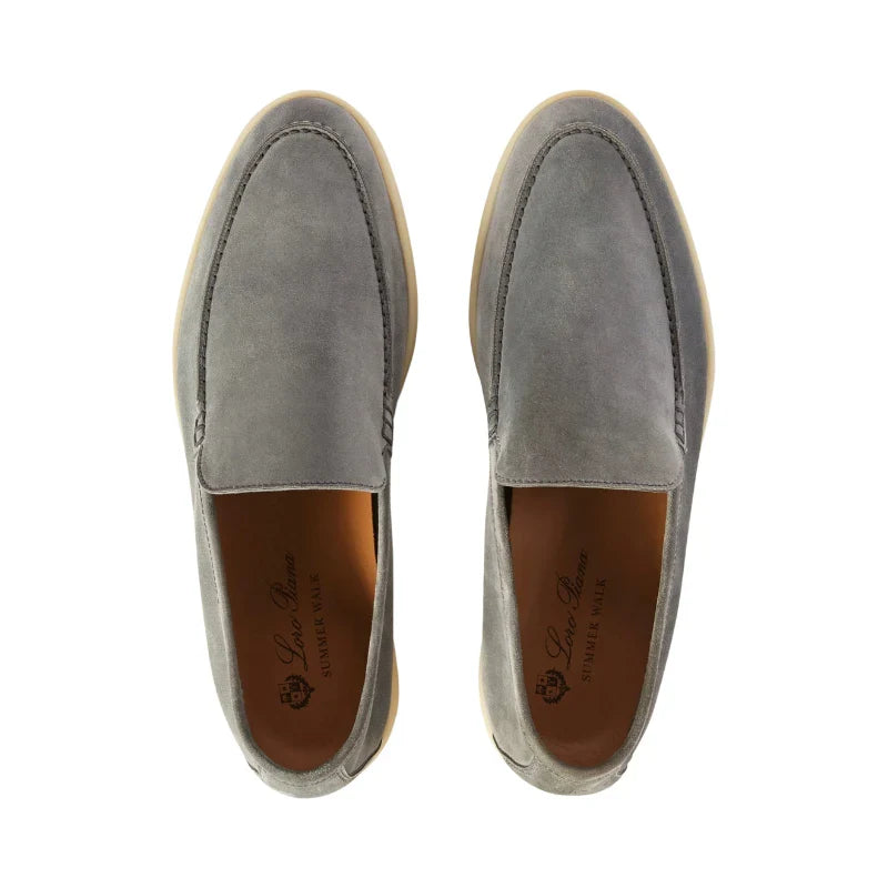 Loro Piana Summer Walk Loafer 'Gull Grey'